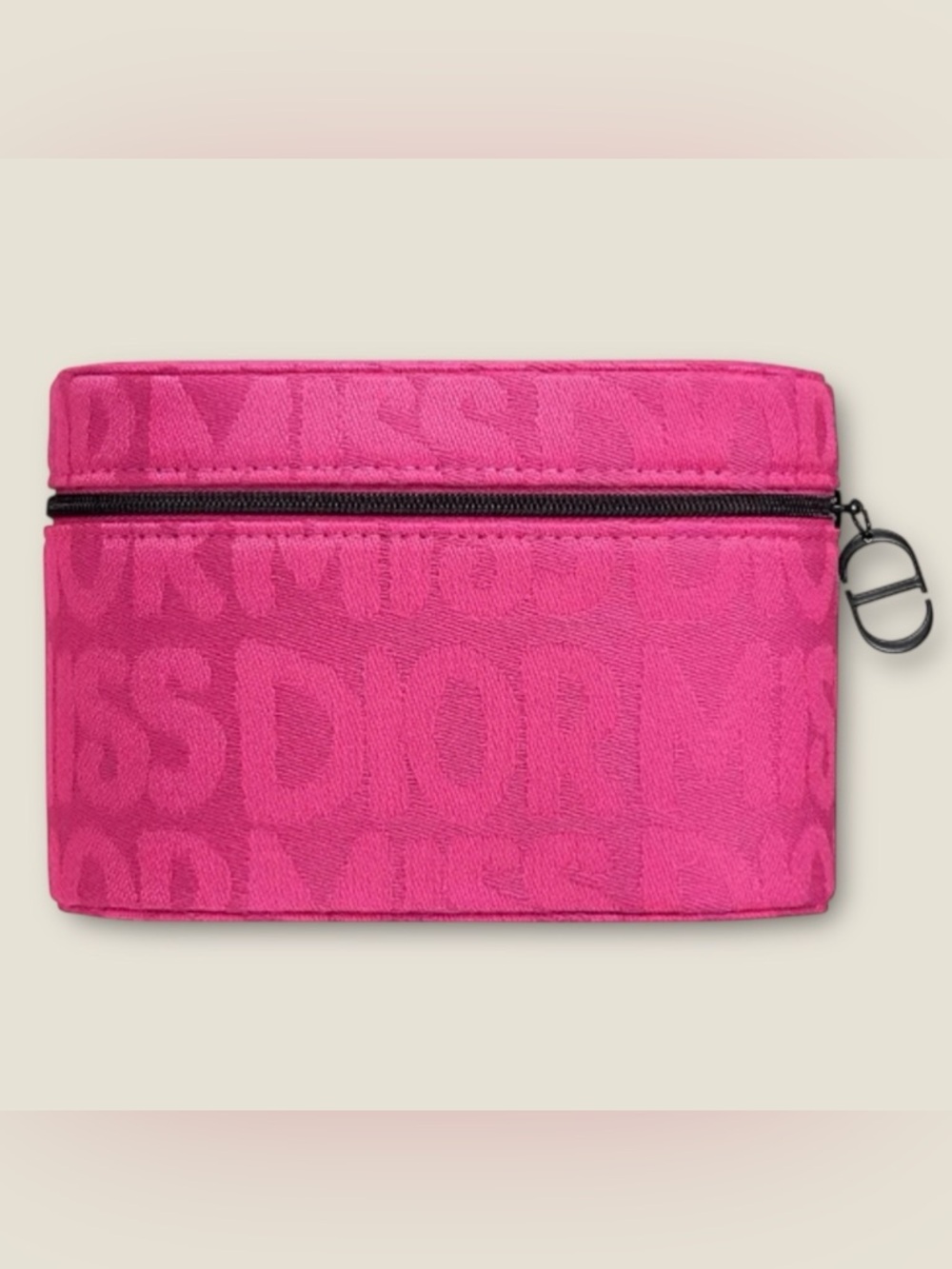 Hot-Pink/Black Dior Beauty (Miss Dior) Cosmetic-Makeup Vanity Case